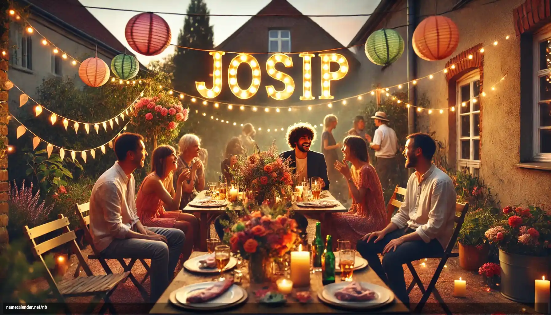 Feiring av navnedag og navn - Josip