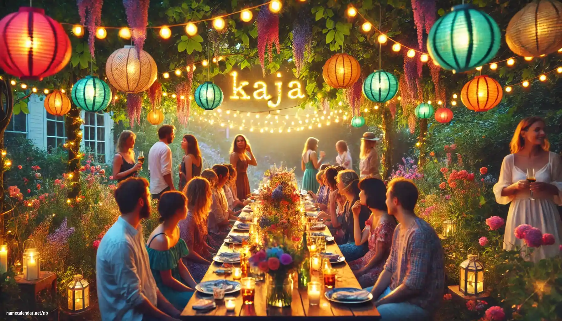 Feiring av navnedag og navn - Kaja