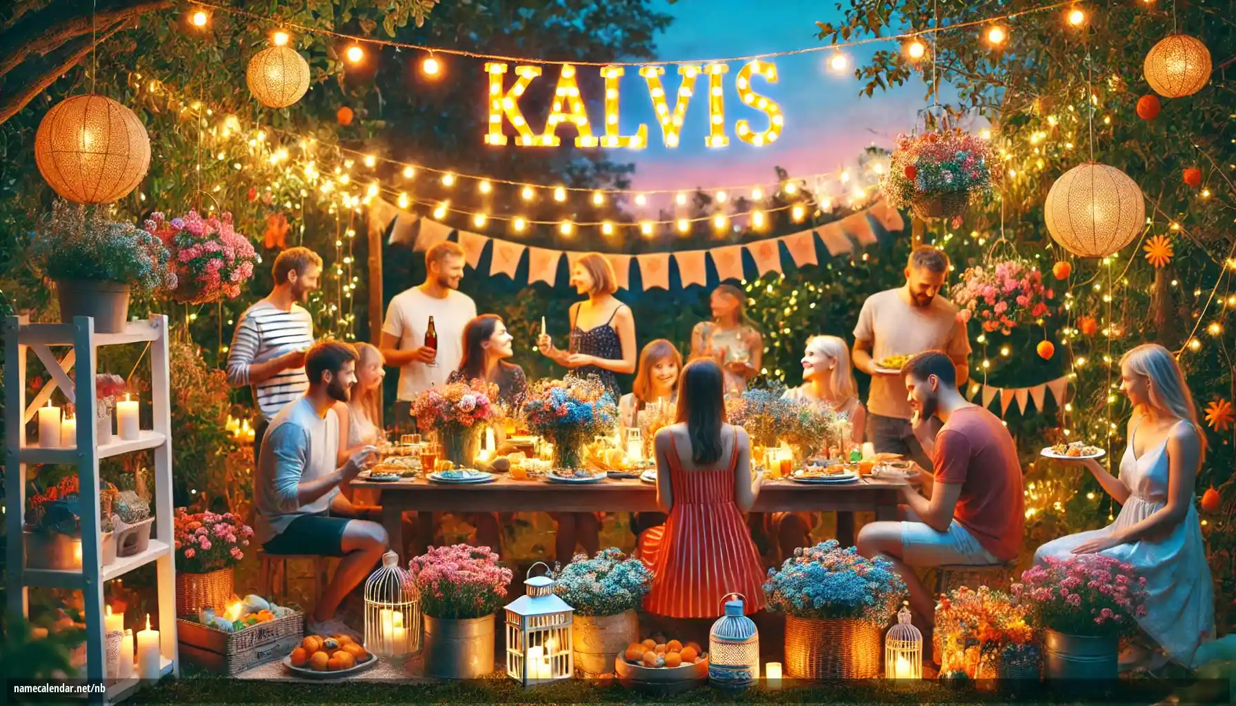 Feiring av navnedag og navn - Kalvis