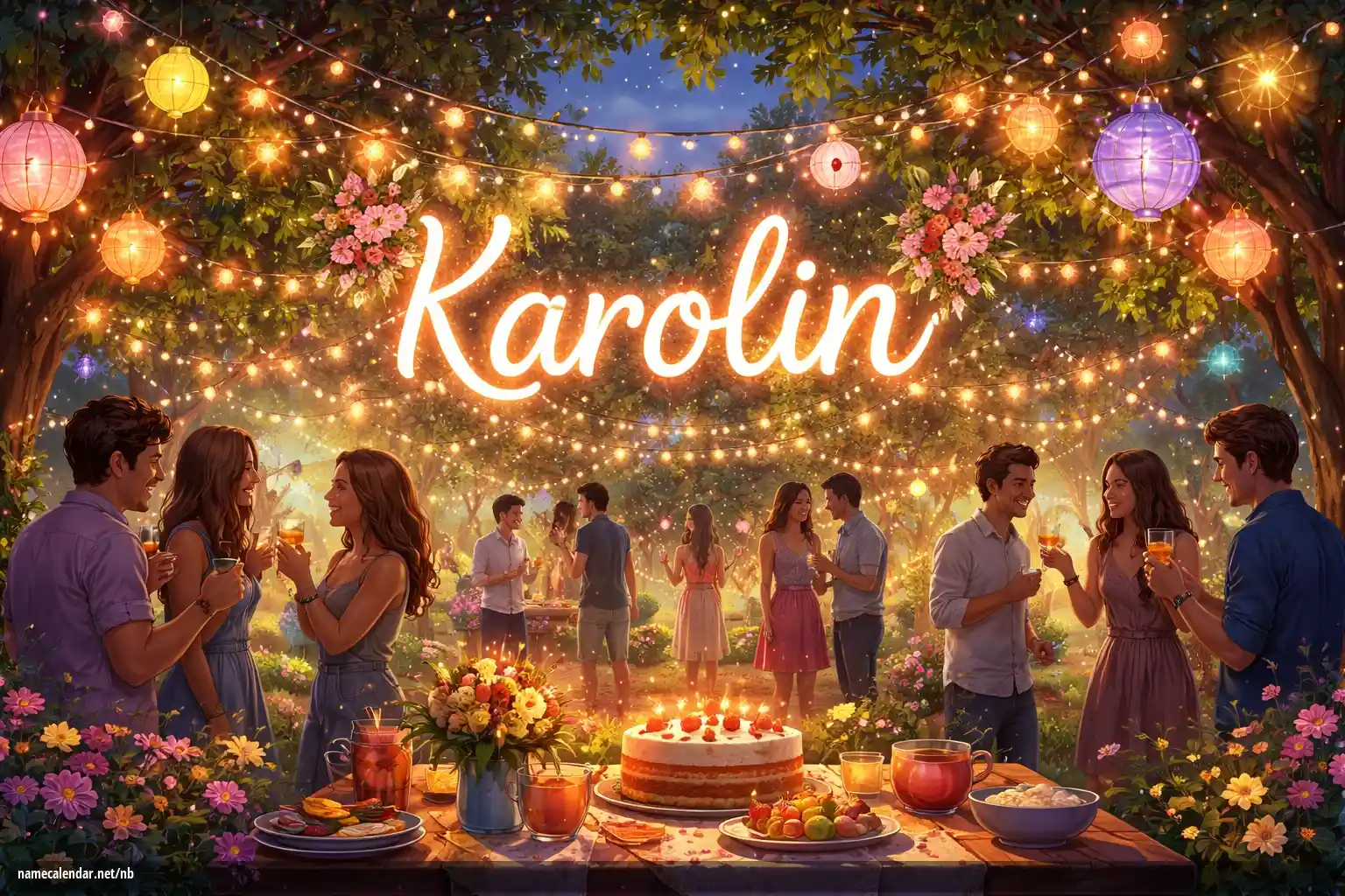 Feiring av navnedag og navn - Karolin