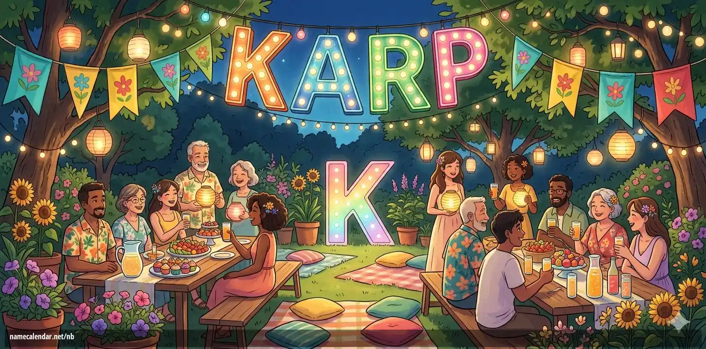 Feiring av navnedag og navn - Karp