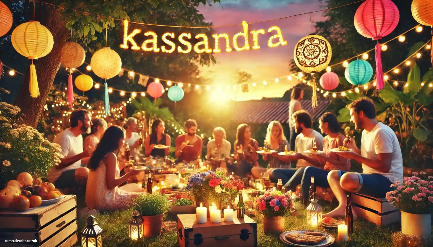 Feiring av navnedag og navn - Kassandra