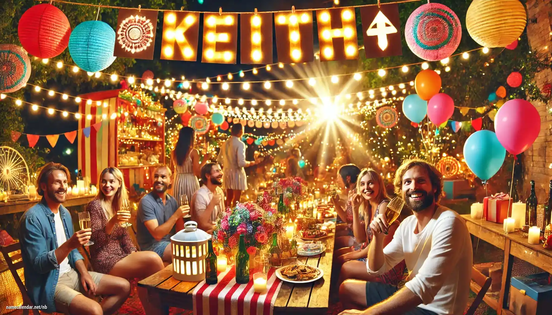 Feiring av navnedag og navn - Keith