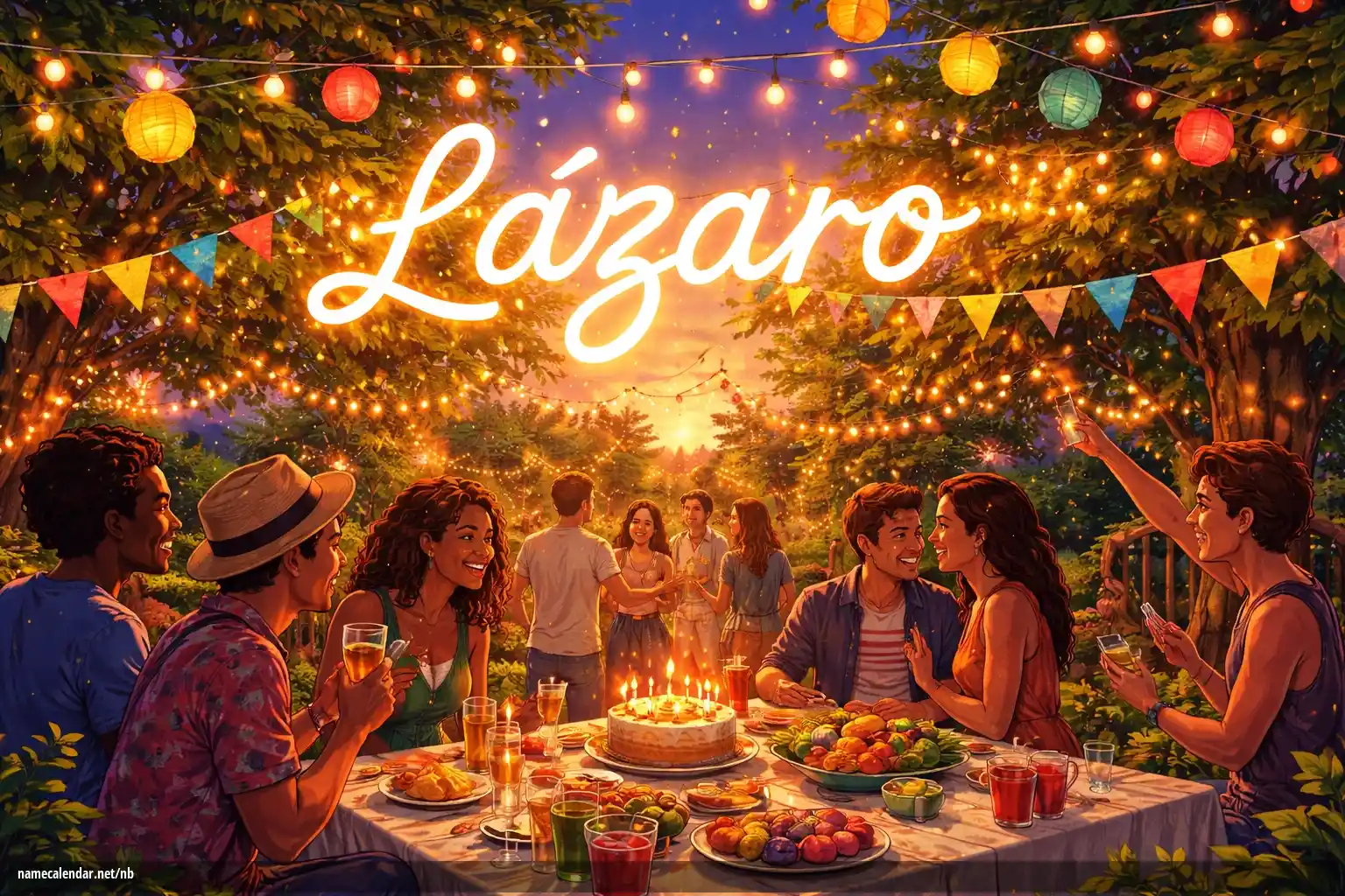 Feiring av navnedag og navn - Lázaro