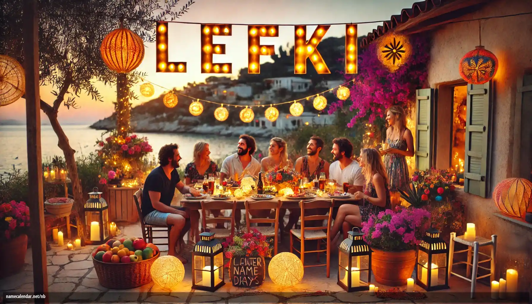 Feiring av navnedag og navn - Lefki