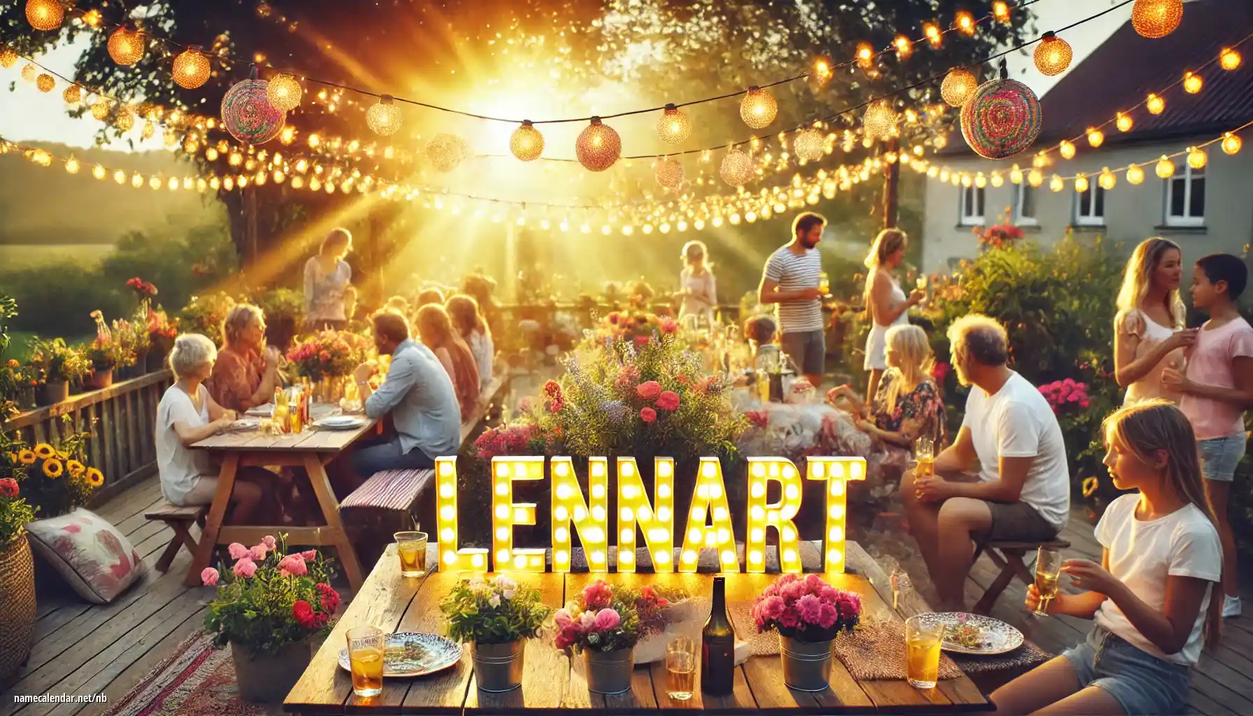 Feiring av navnedag og navn - Lennart