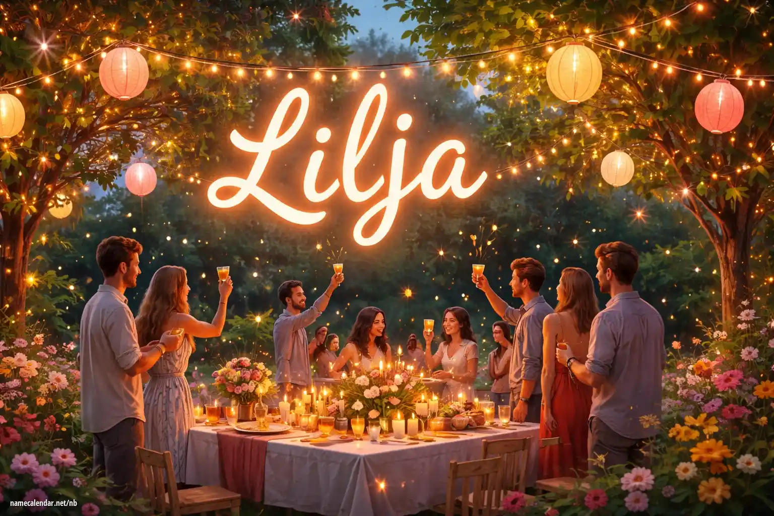 Feiring av navnedag og navn - Lilja