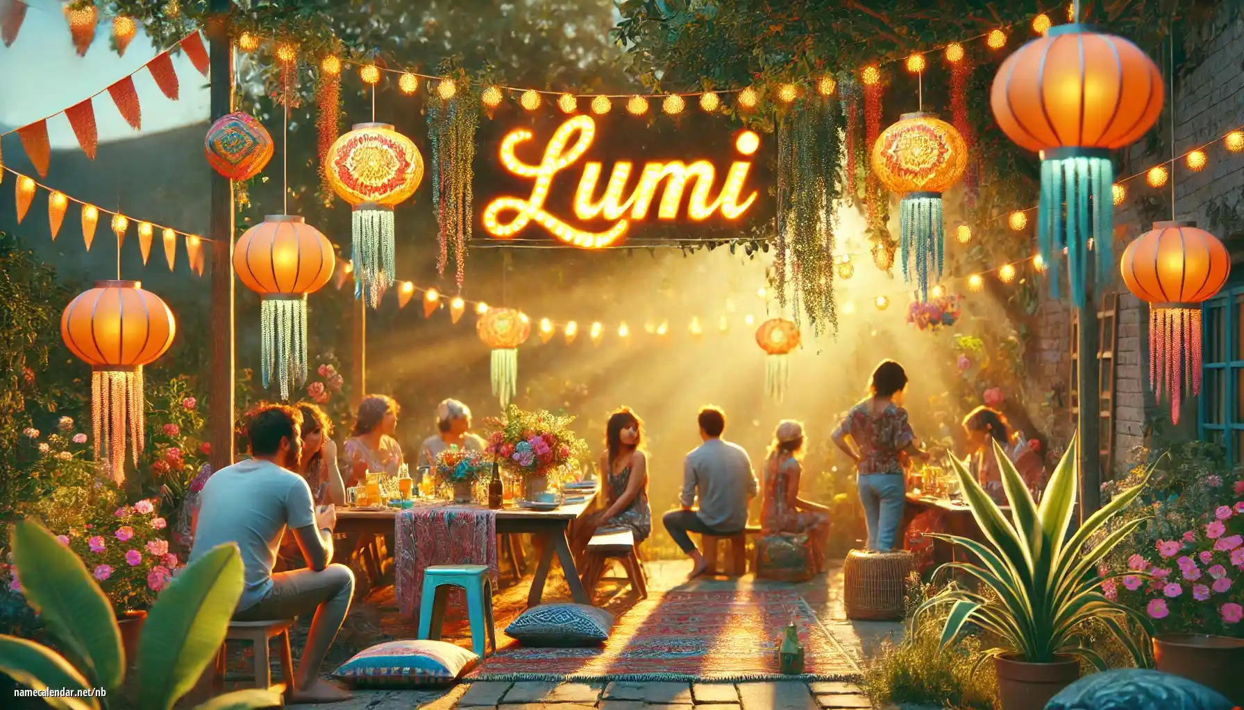 Feiring av navnedag og navn - Lumi