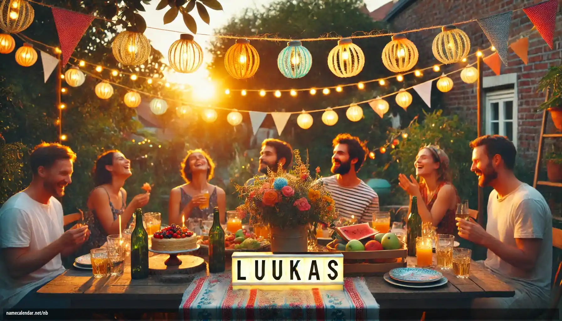 Feiring av navnedag og navn - Luukas