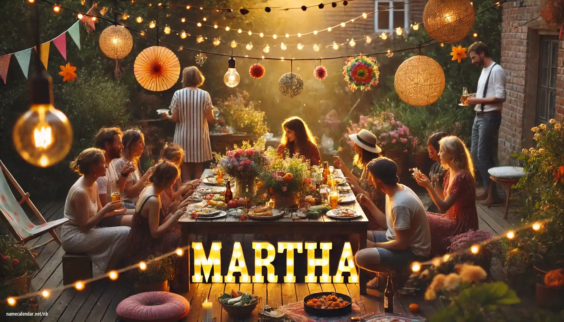 Feiring av navnedag og navn - Märtha