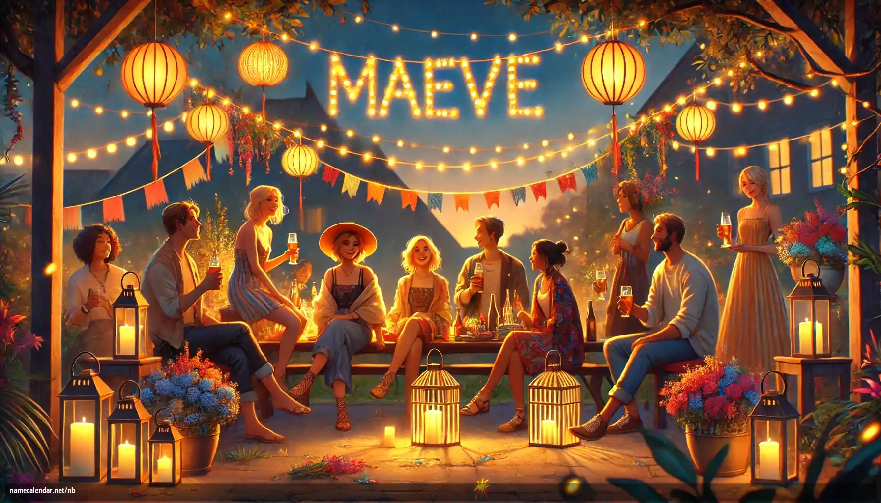 Feiring av navnedag og navn - Maeve