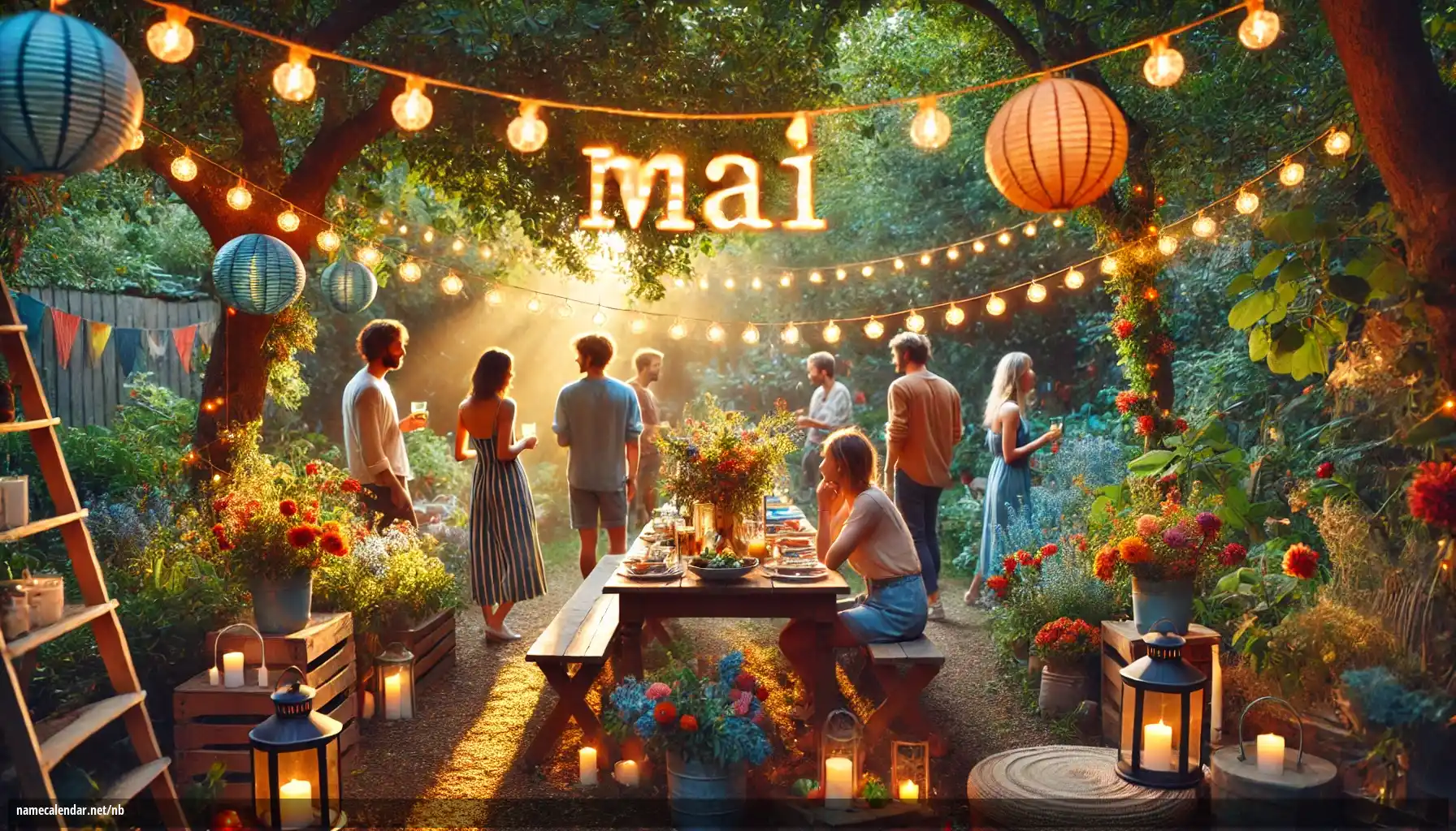 Feiring av navnedag og navn - Mai