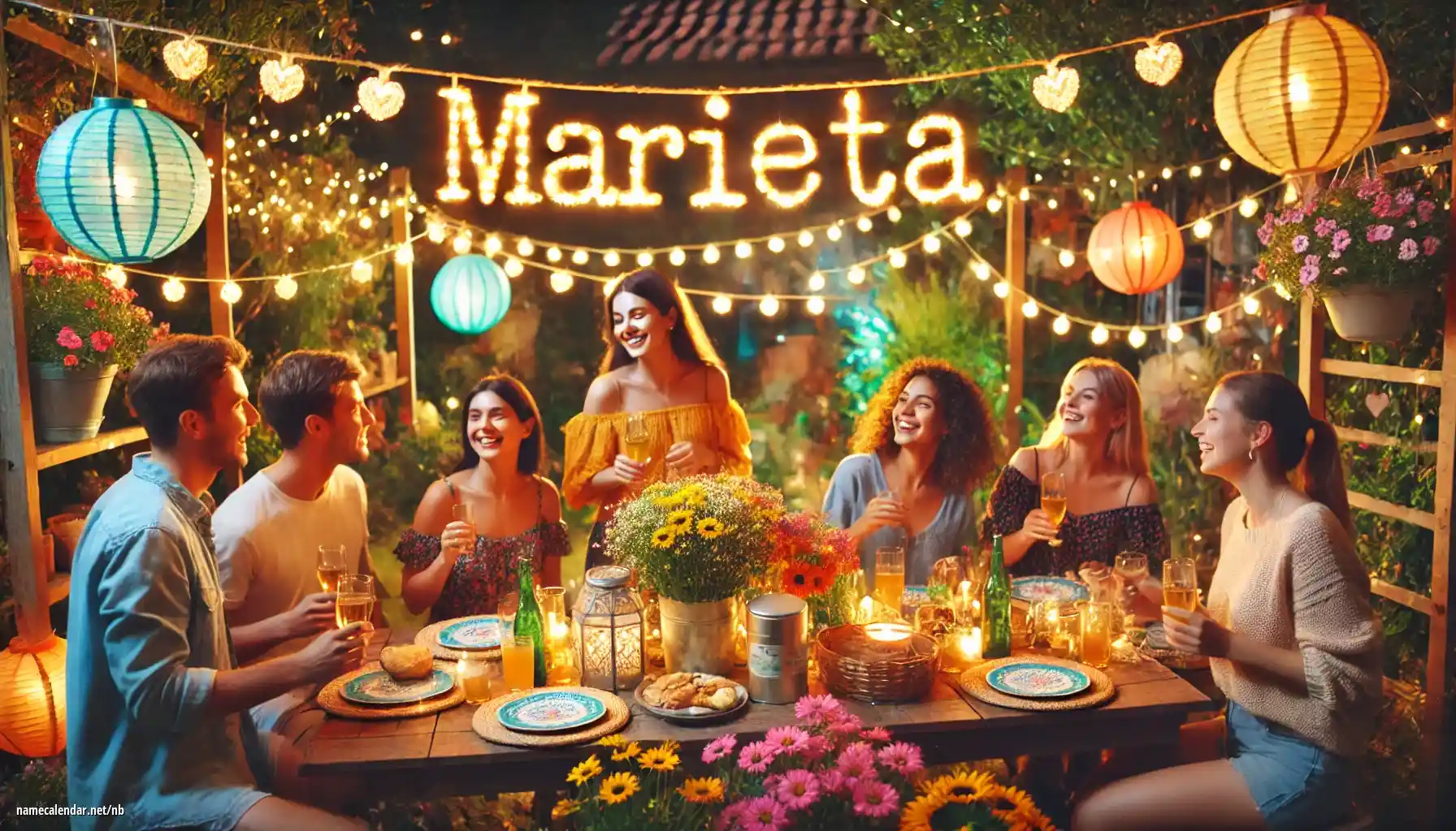 Feiring av navnedag og navn - Marieta