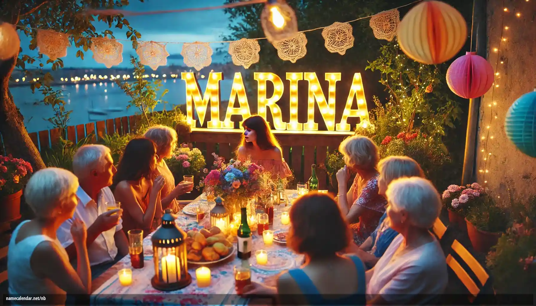 Feiring av navnedag og navn - Marina