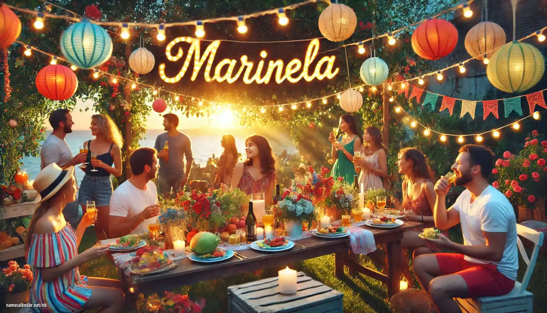 Feiring av navnedag og navn - Marinela