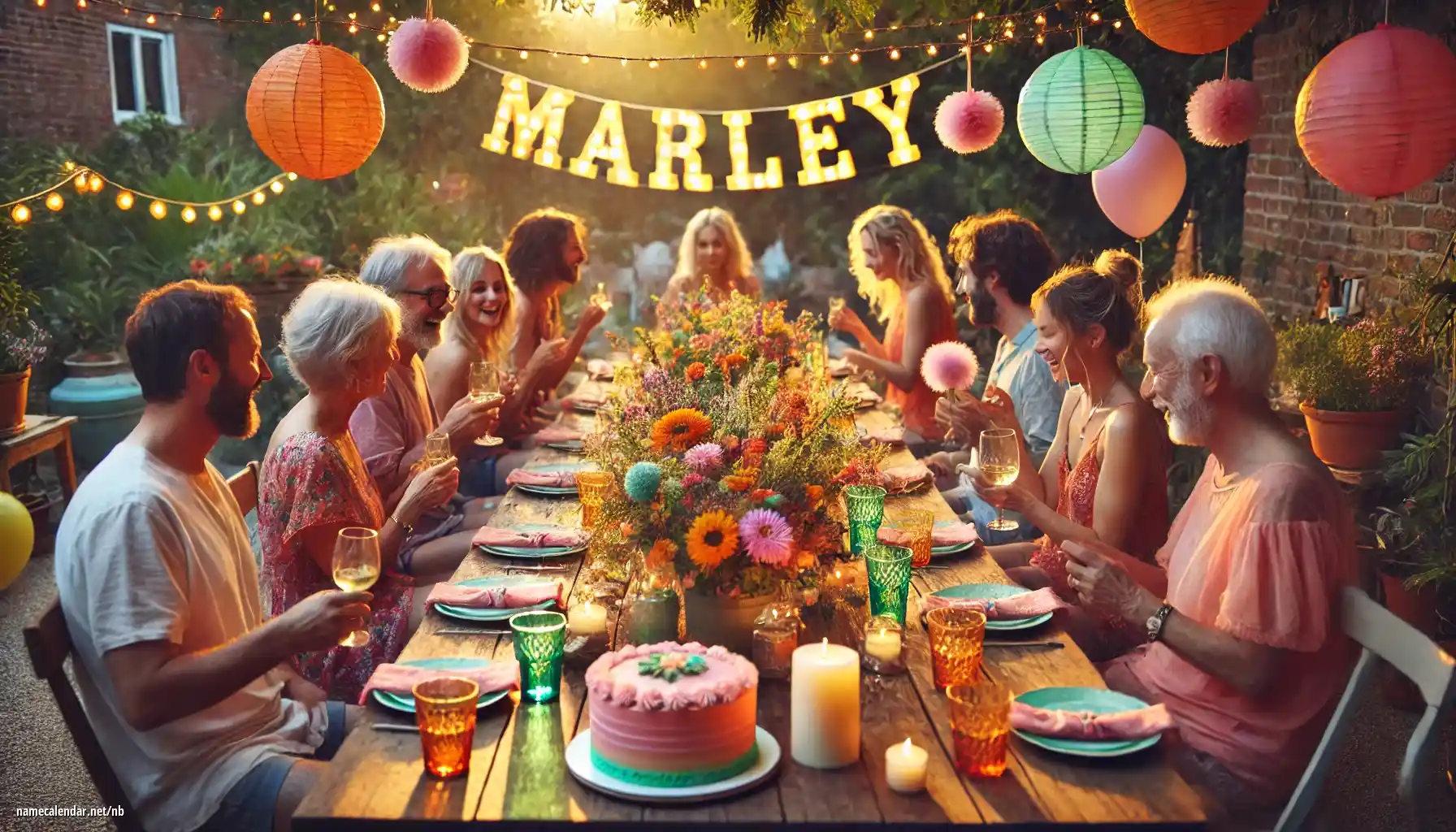 Feiring av navnedag og navn - Marley