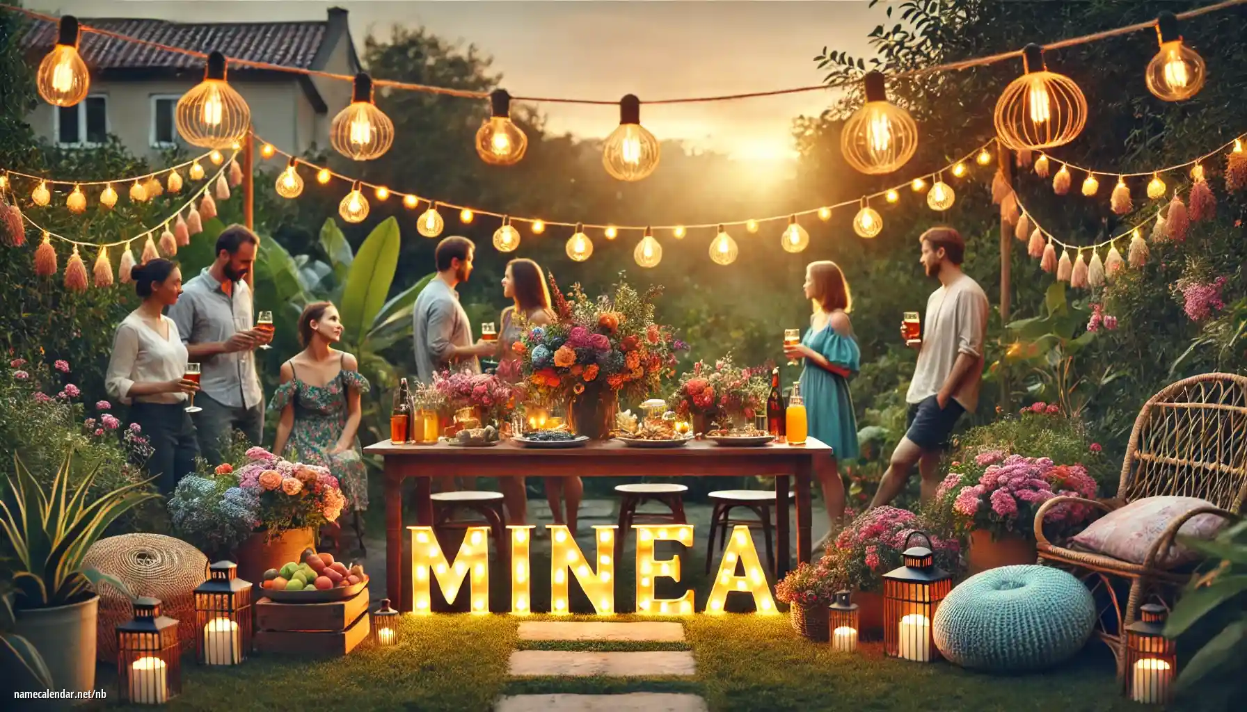 Feiring av navnedag og navn - Minea