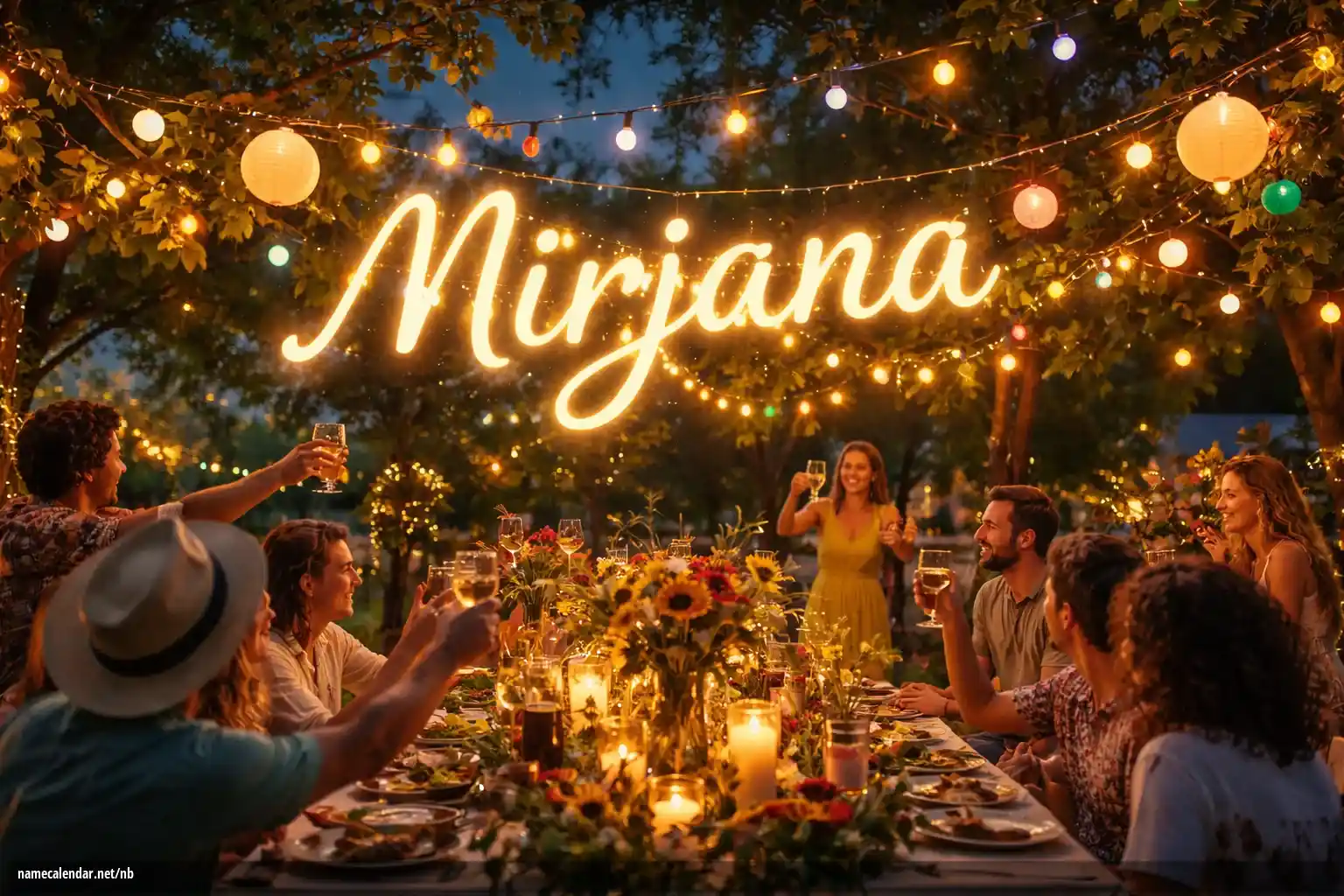 Feiring av navnedag og navn - Mirjana