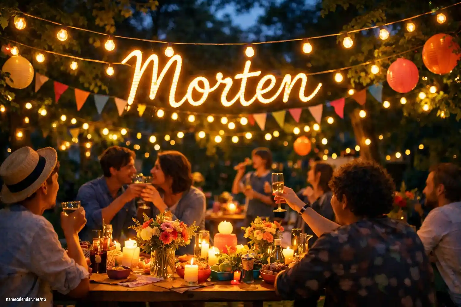 Feiring av navnedag og navn - Morten