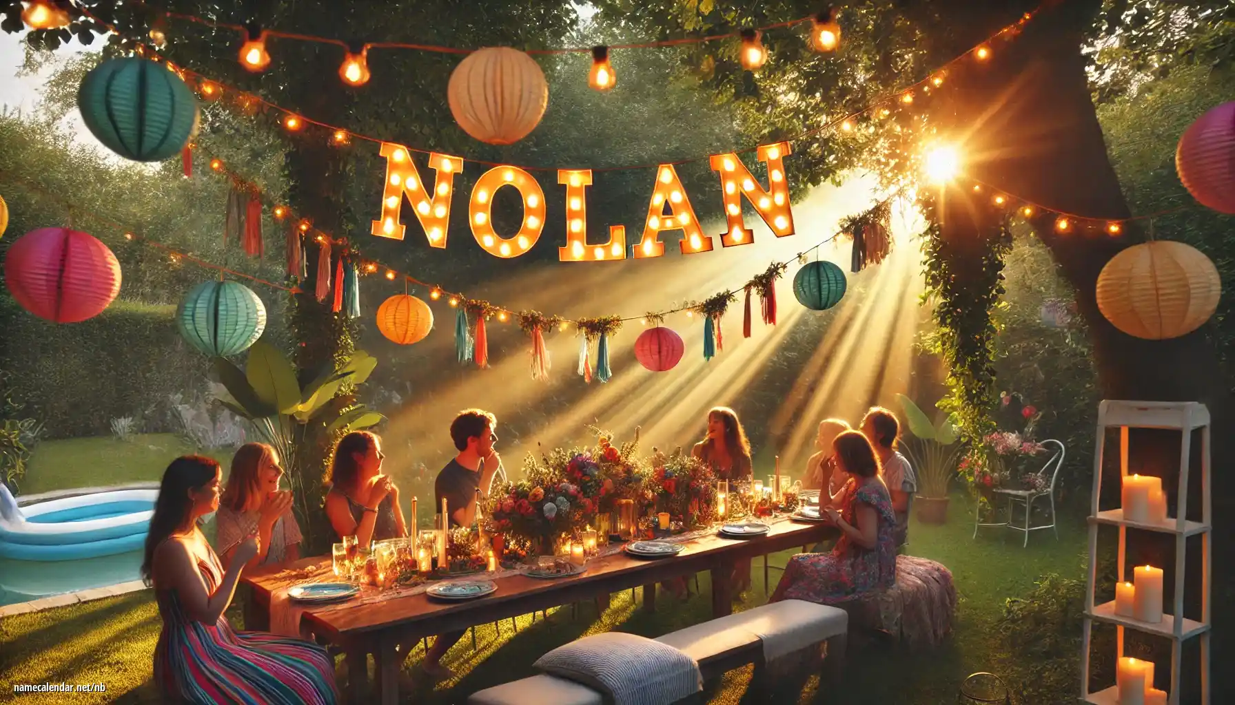 Feiring av navnedag og navn - Nolan