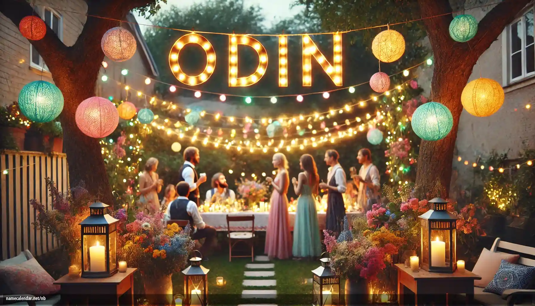 Feiring av navnedag og navn - Odin