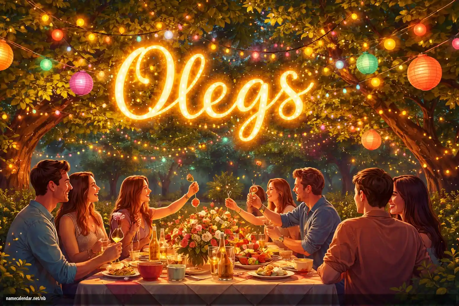 Feiring av navnedag og navn - Olegs