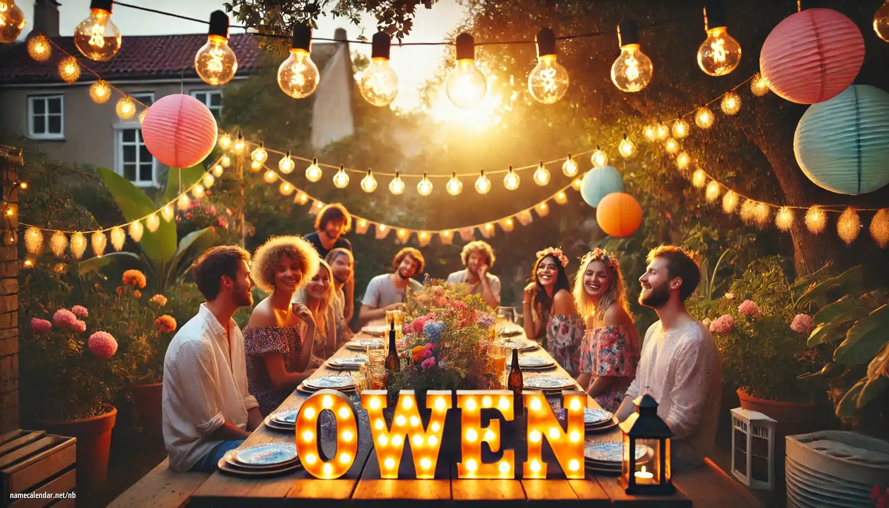 Feiring av navnedag og navn - Owen