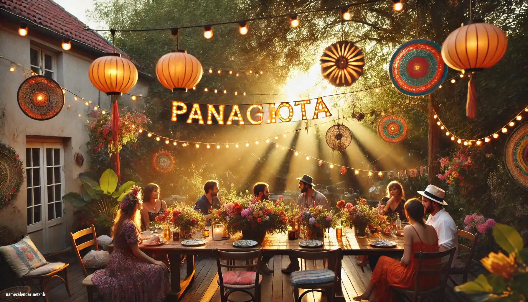 Feiring av navnedag og navn - Panagiota