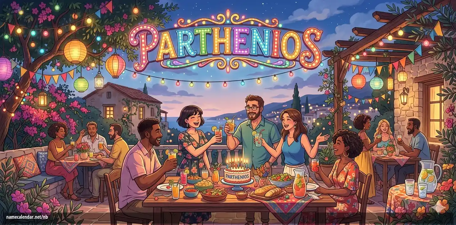Feiring av navnedag og navn - Parthenios