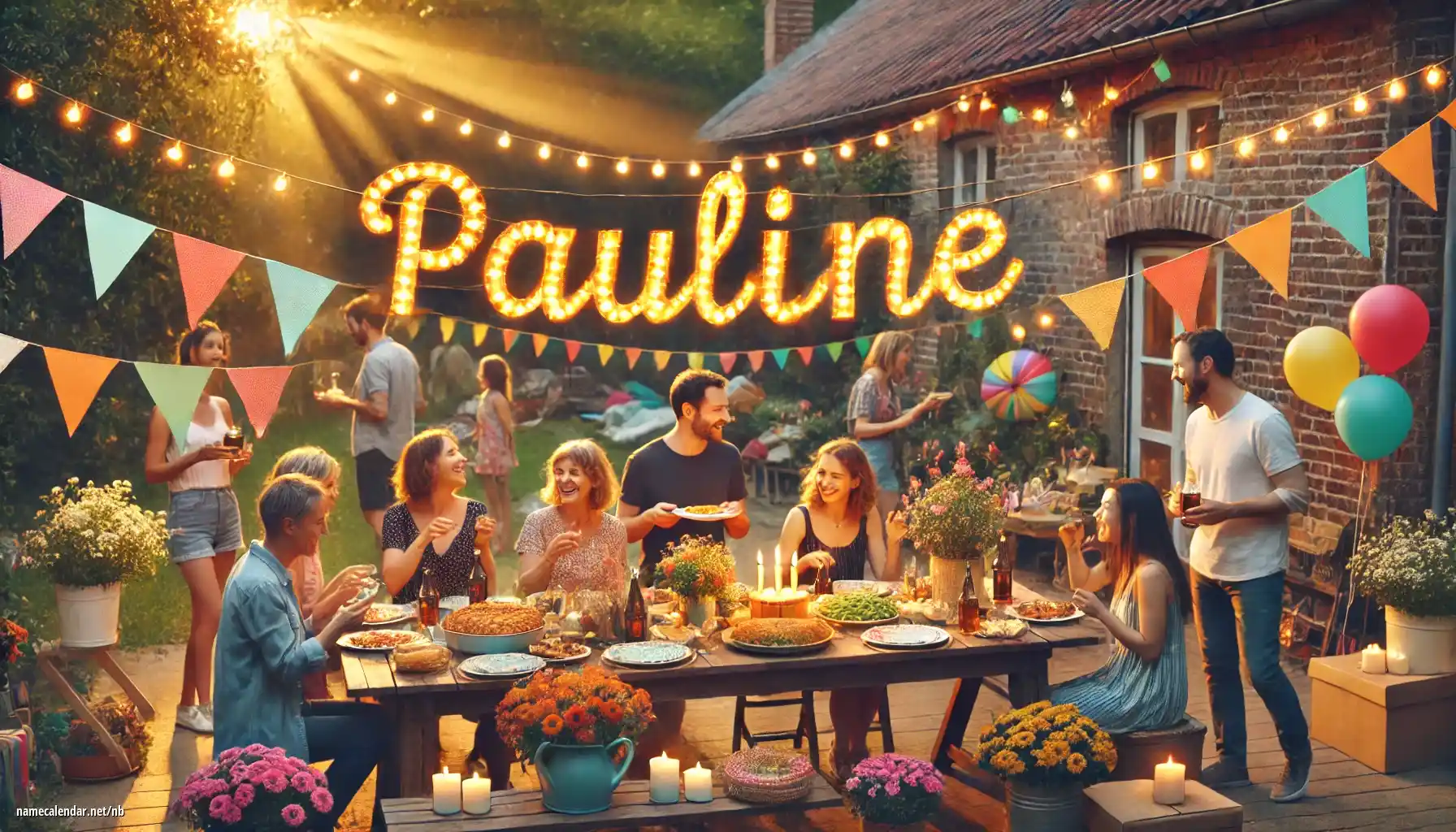 Feiring av navnedag og navn - Pauline