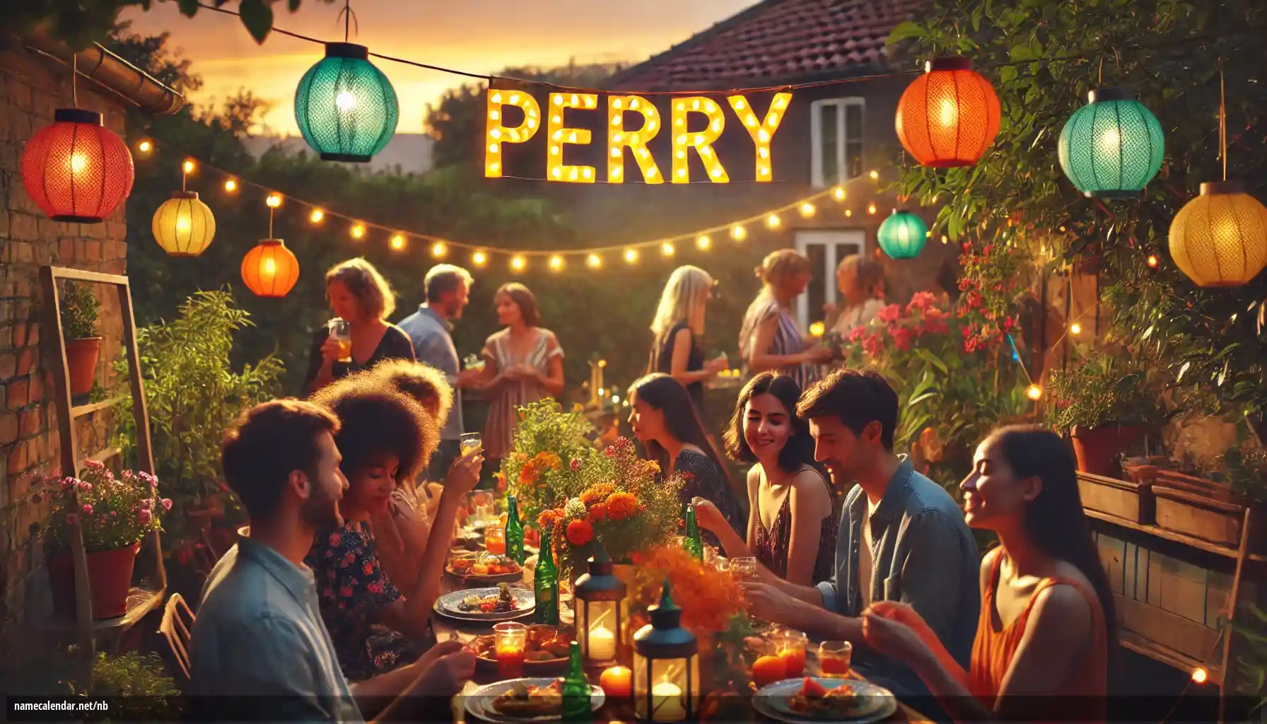 Feiring av navnedag og navn - Perry