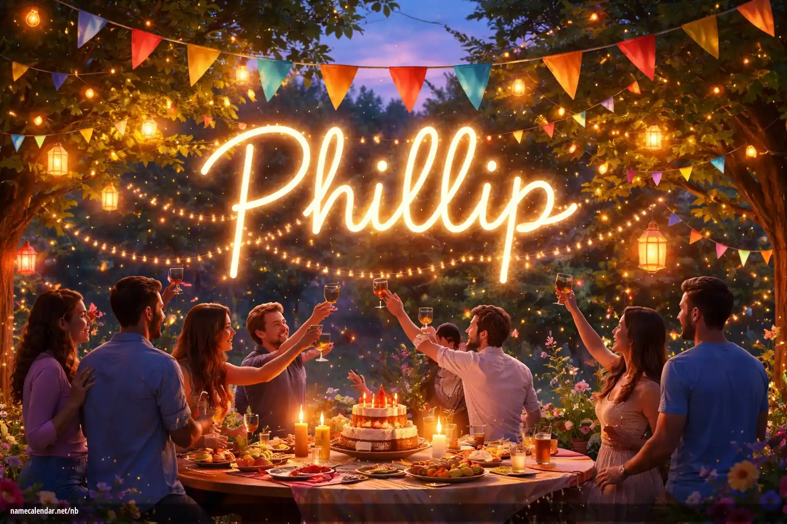 Feiring av navnedag og navn - Phillip