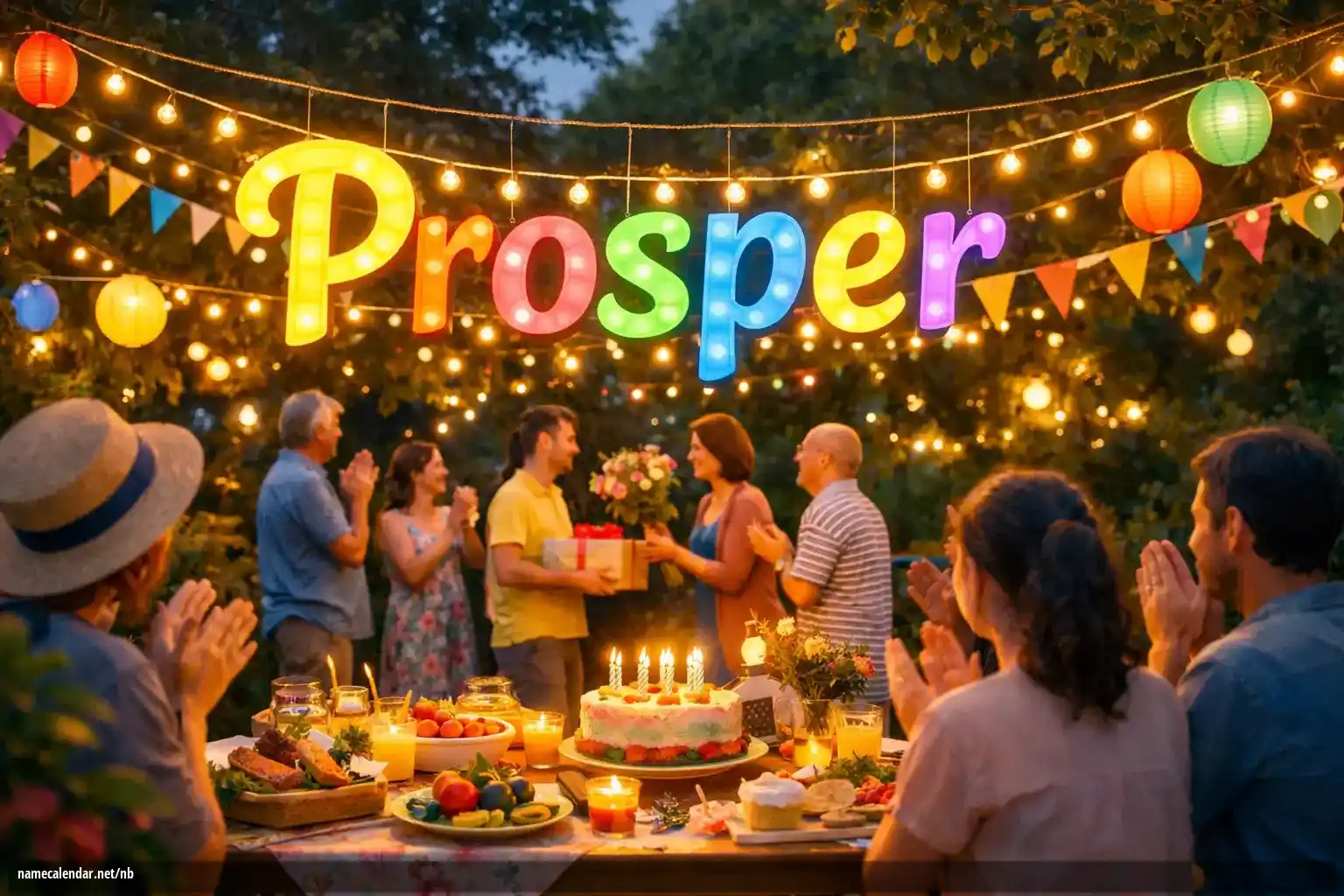 Feiring av navnedag og navn - Prosper