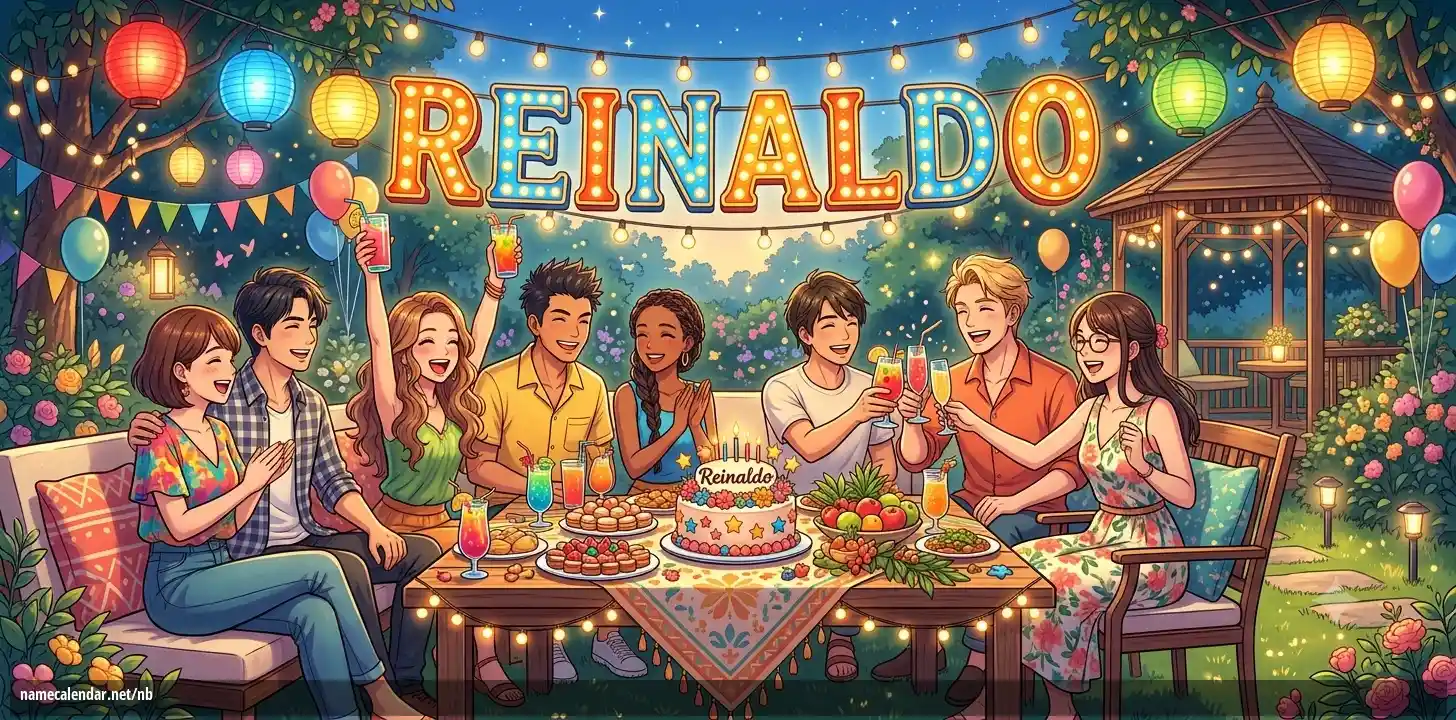 Feiring av navnedag og navn - Reinaldo