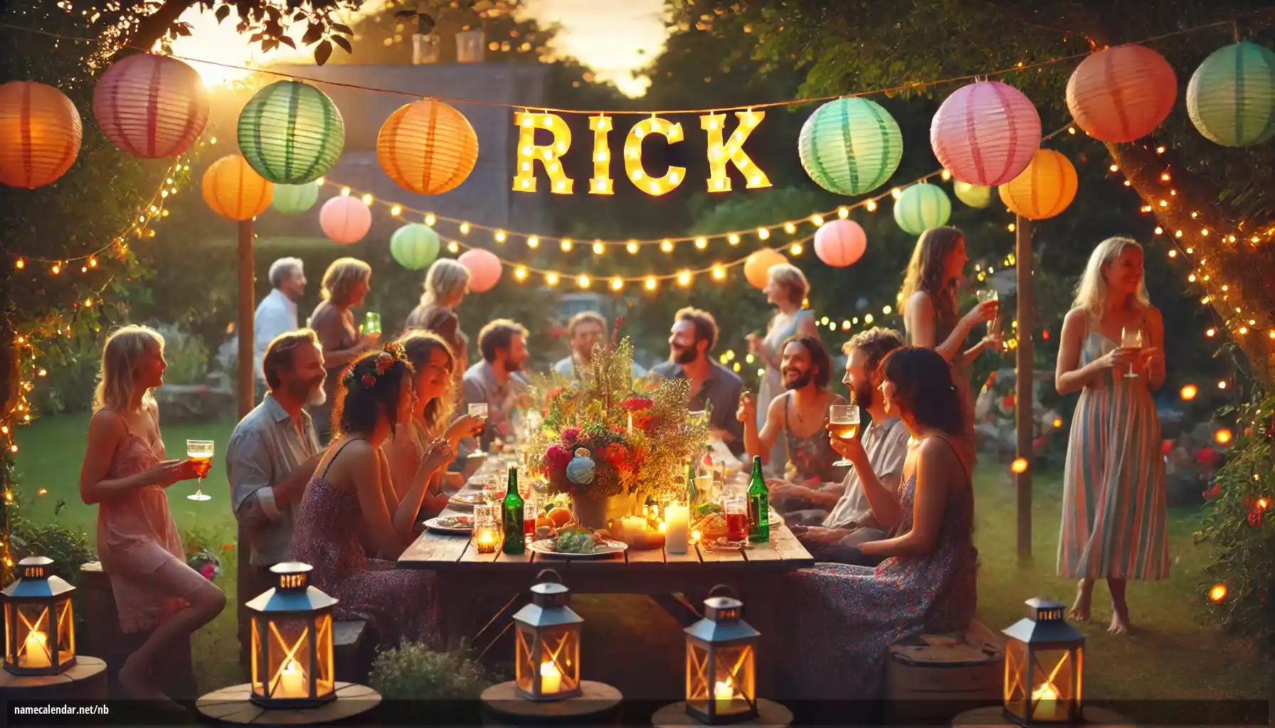 Feiring av navnedag og navn - Rick