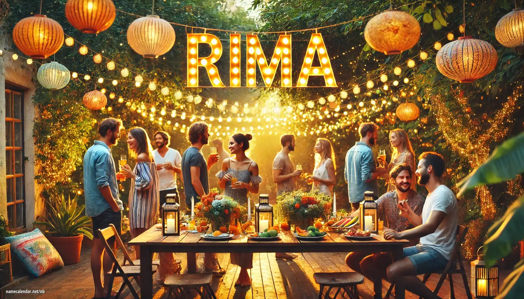 Feiring av navnedag og navn - Rima