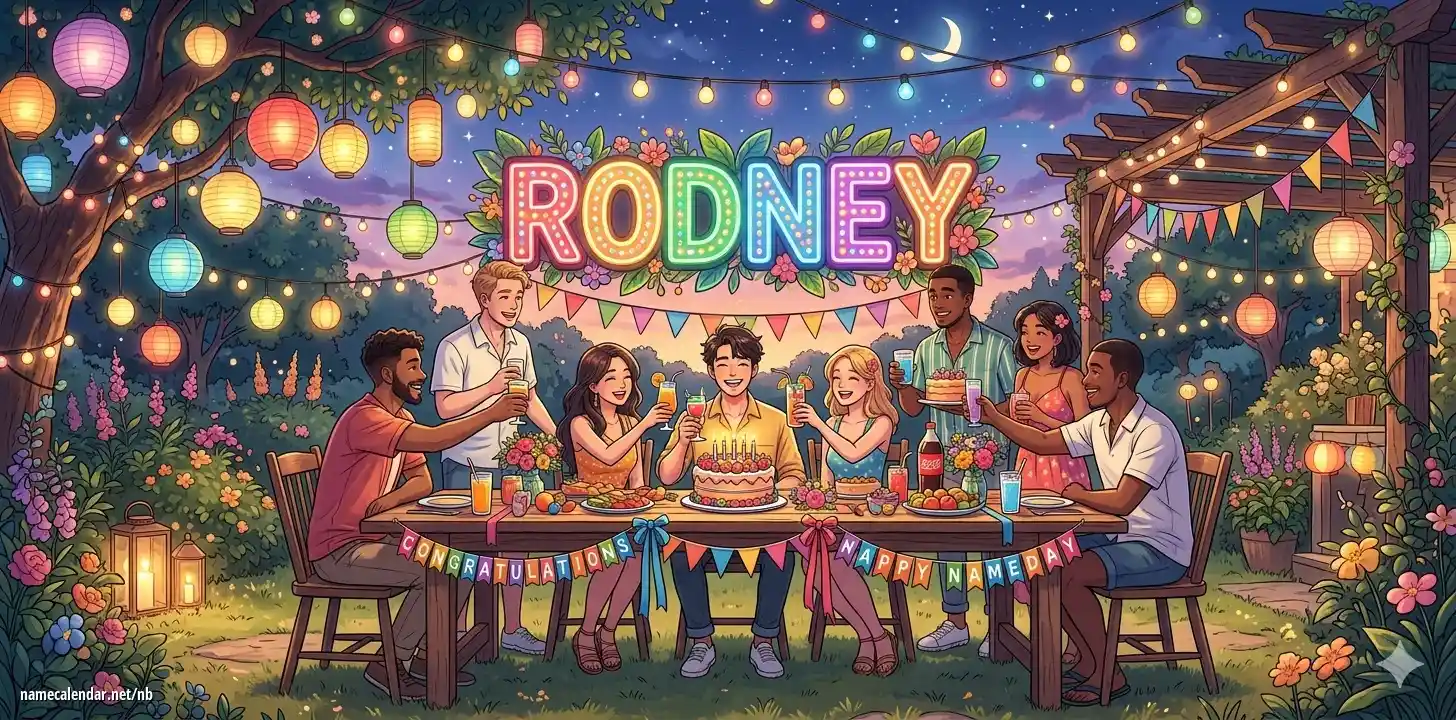 Feiring av navnedag og navn - Rodney