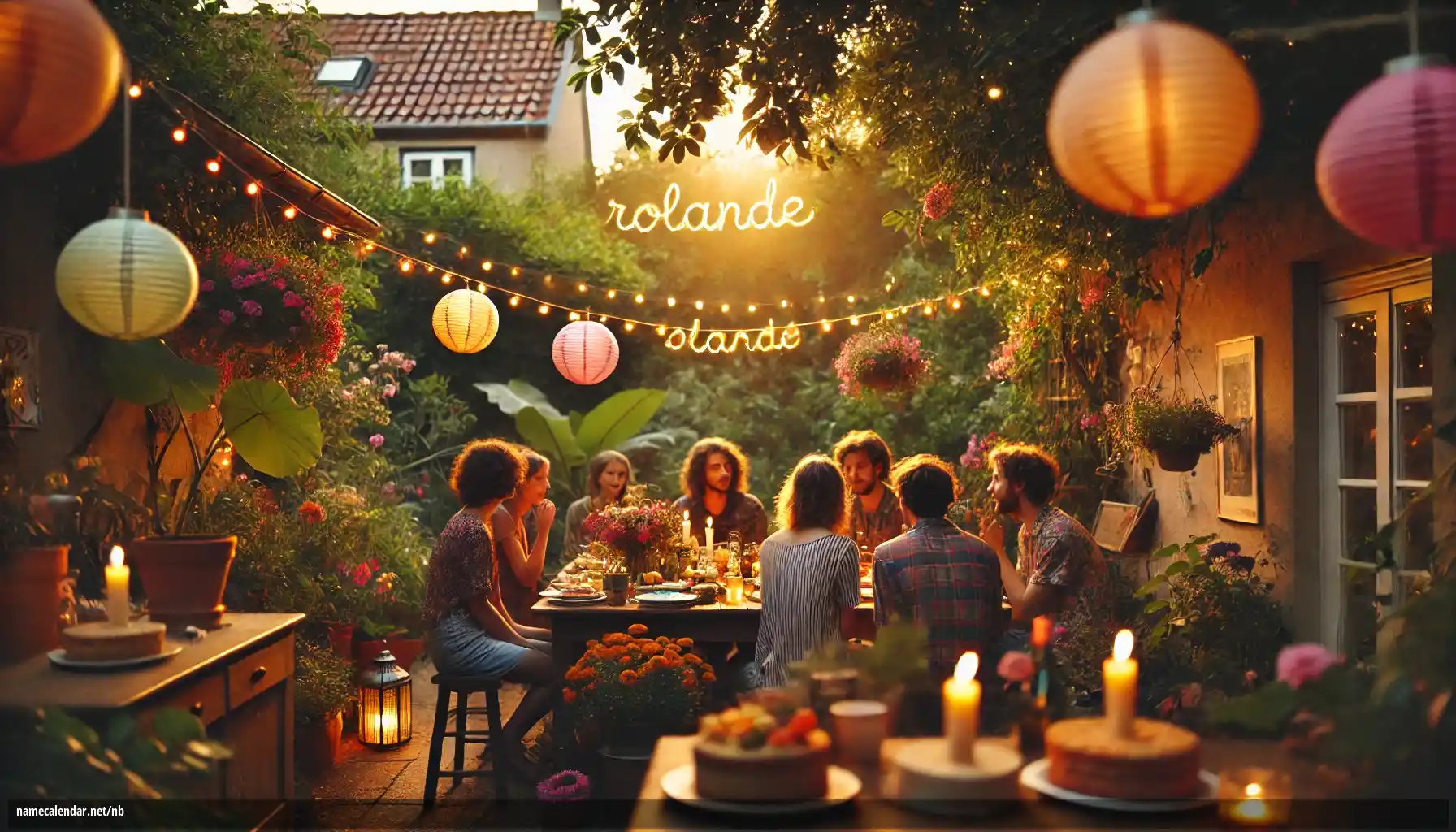 Feiring av navnedag og navn - Rolande