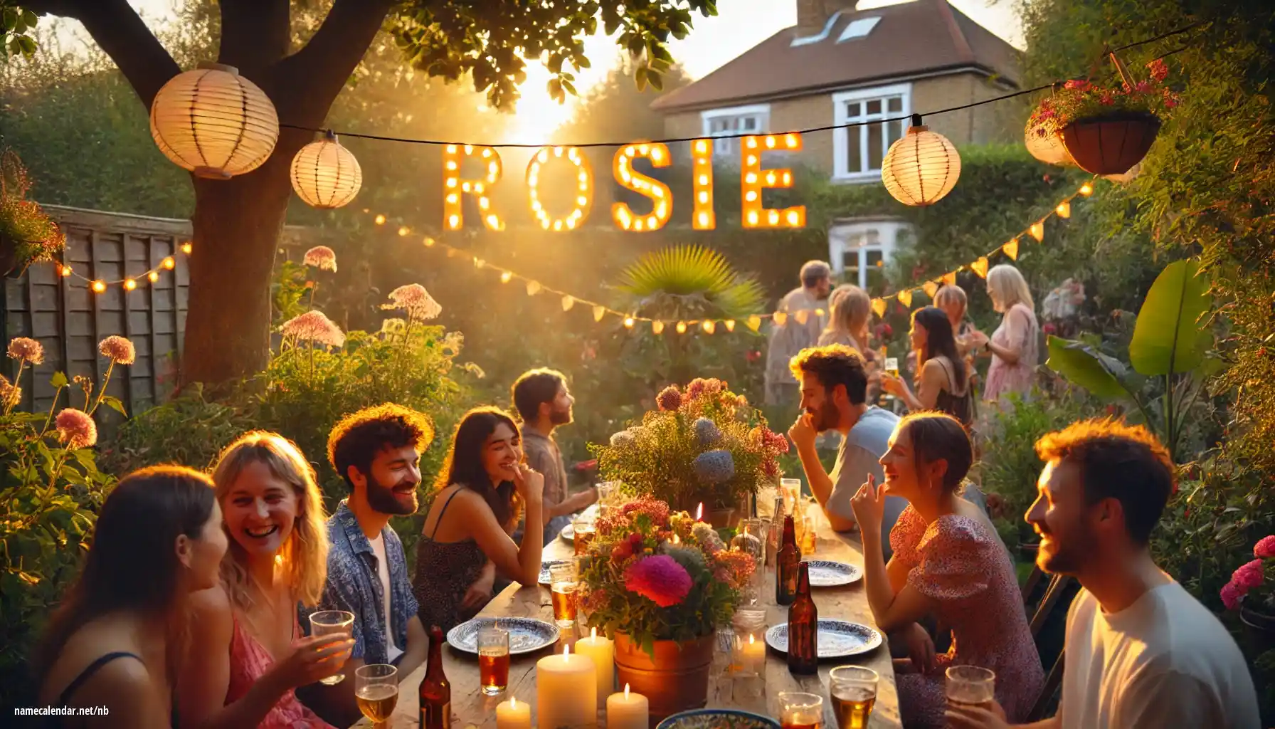 Feiring av navnedag og navn - Rosie