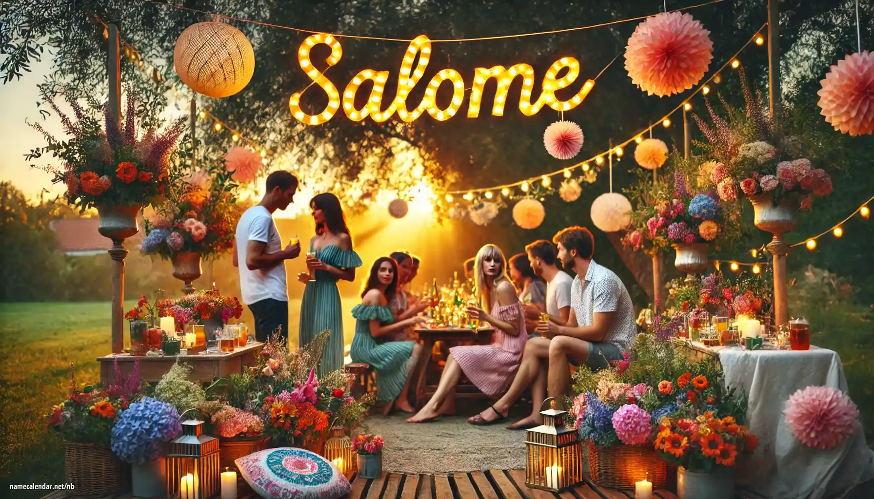 Feiring av navnedag og navn - Salome