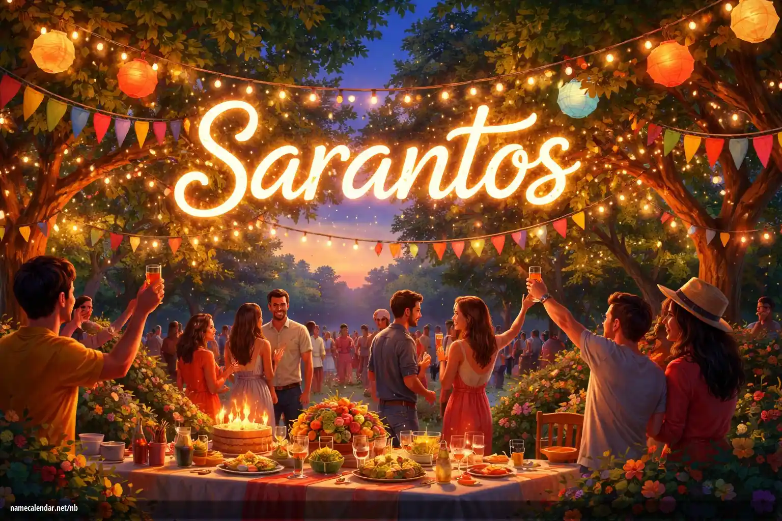 Feiring av navnedag og navn - Sarantos