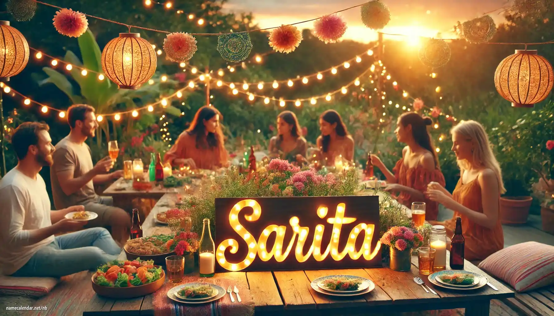 Feiring av navnedag og navn - Sarita