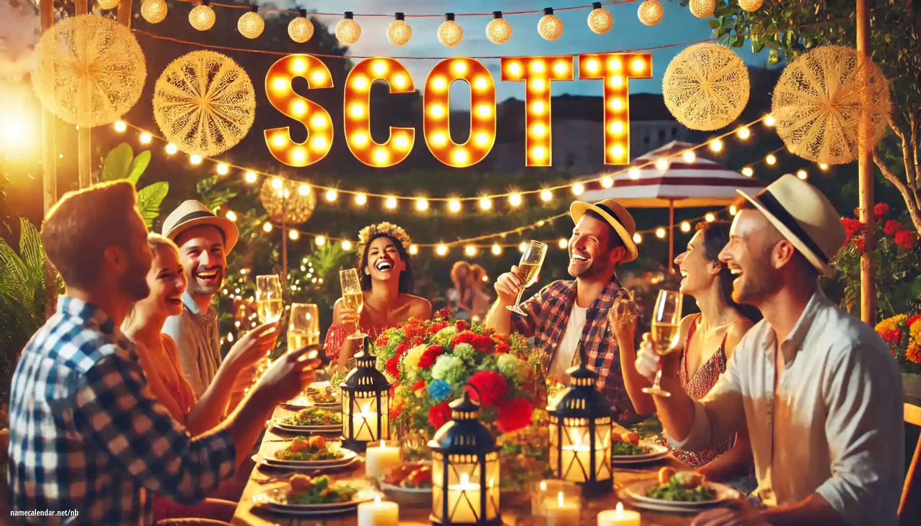 Feiring av navnedag og navn - Scott