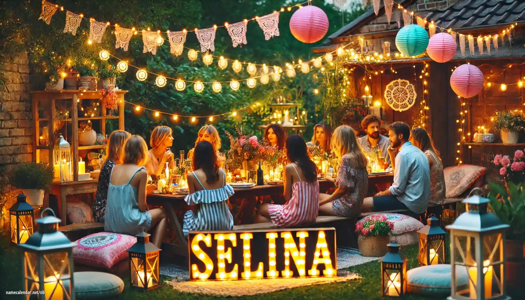 Feiring av navnedag og navn - Selina