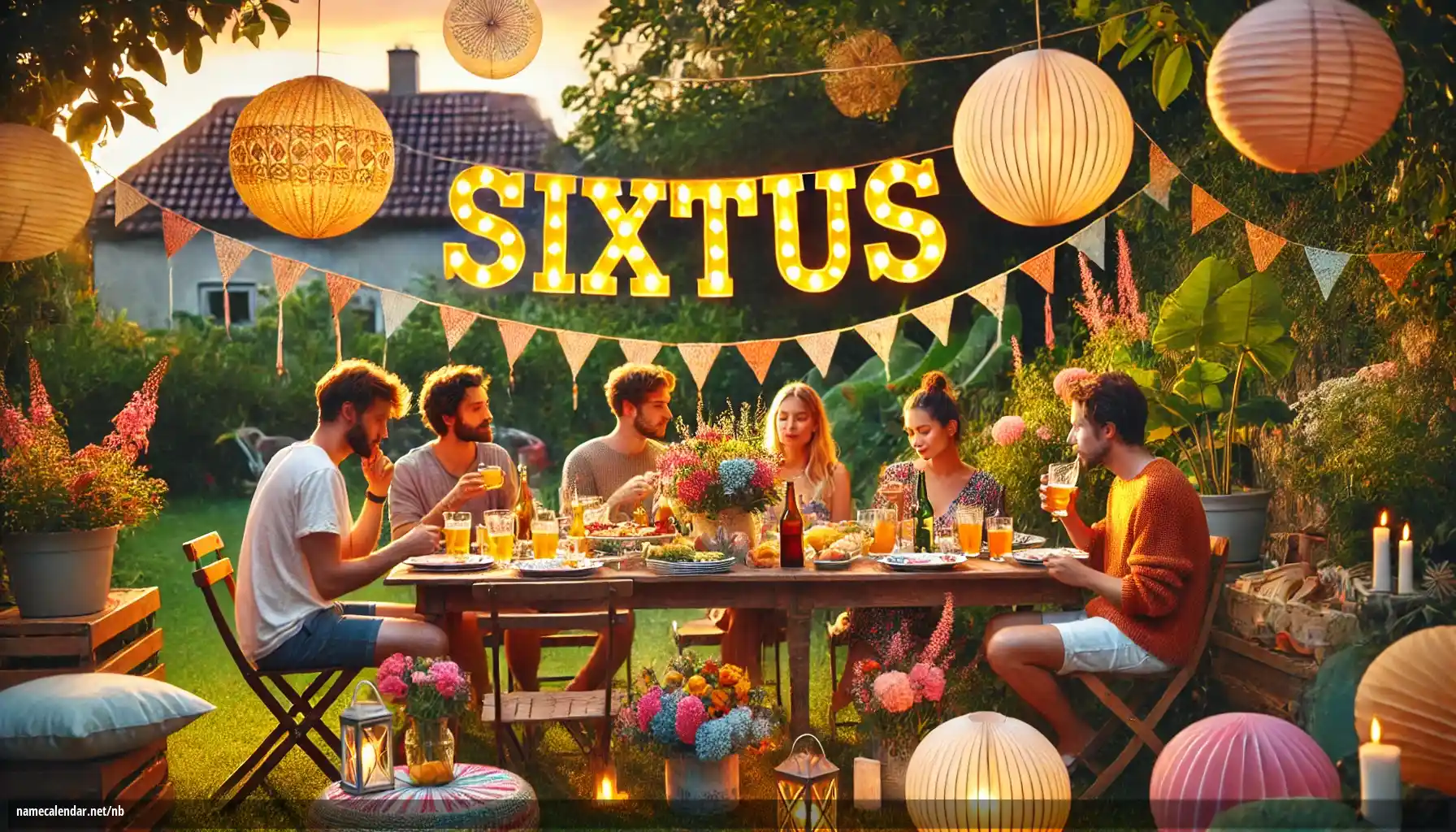 Feiring av navnedag og navn - Sixtus