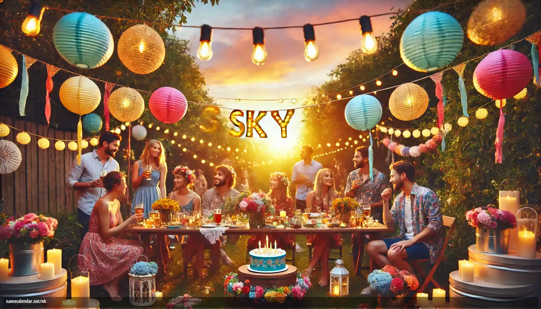 Feiring av navnedag og navn - Sky