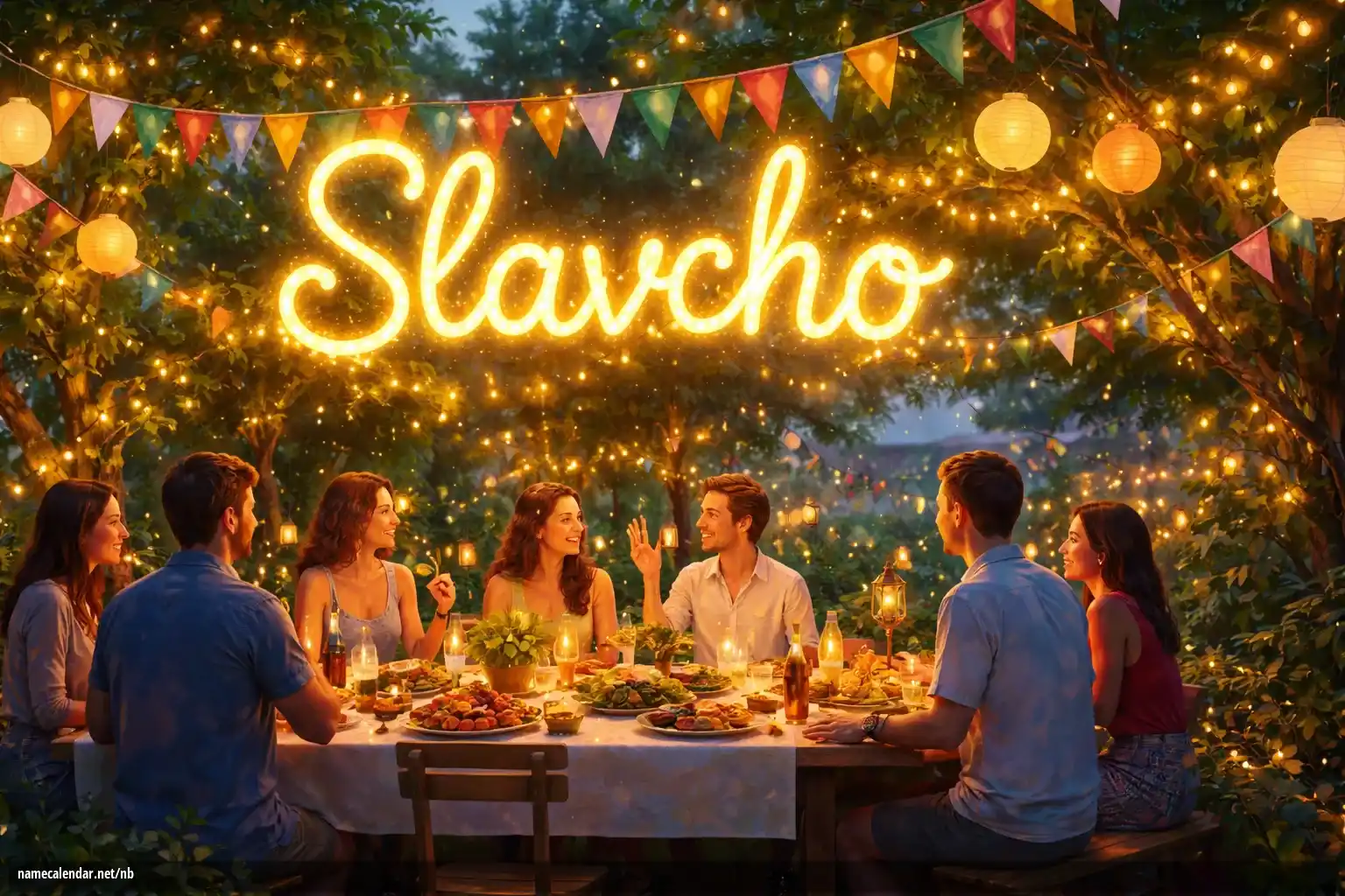 Feiring av navnedag og navn - Slavcho