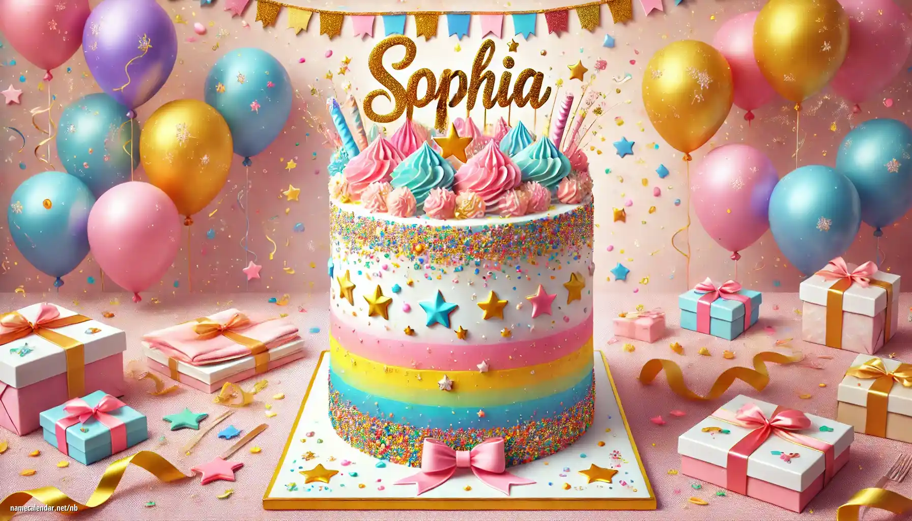 Feiring av navnedag og navn - Sophia