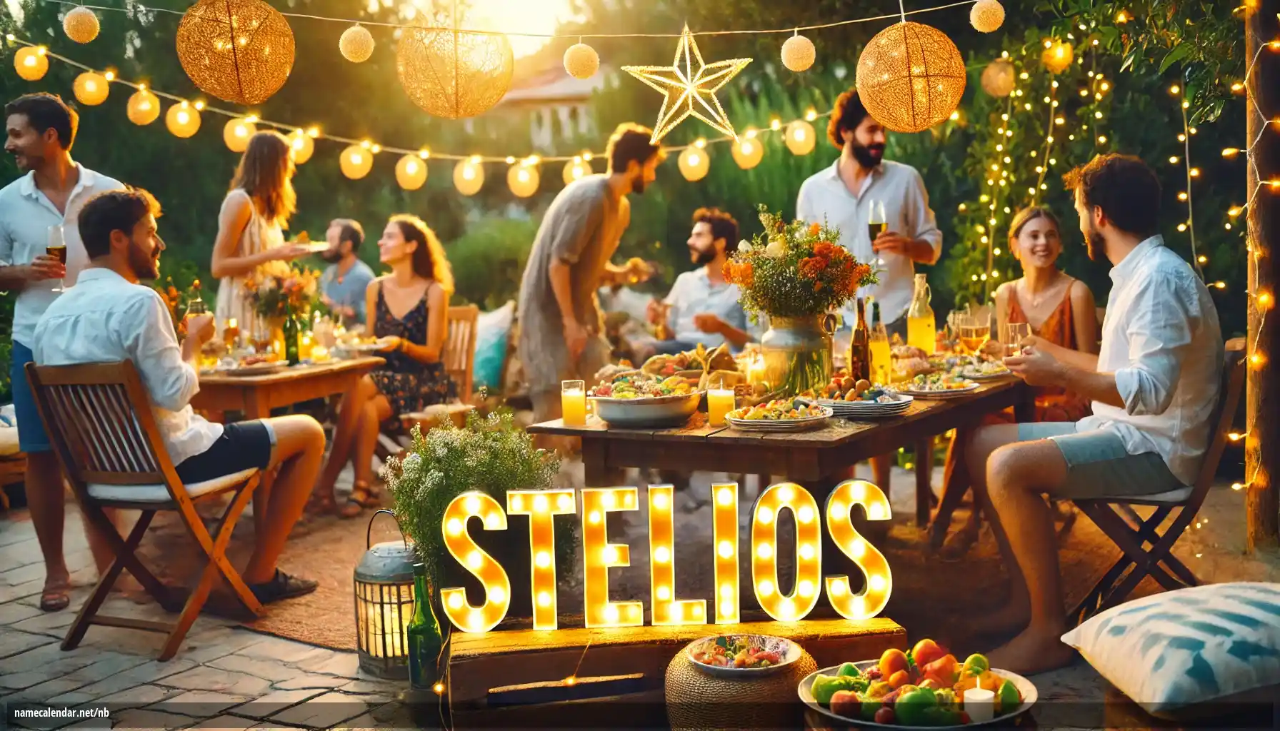 Feiring av navnedag og navn - Stelios