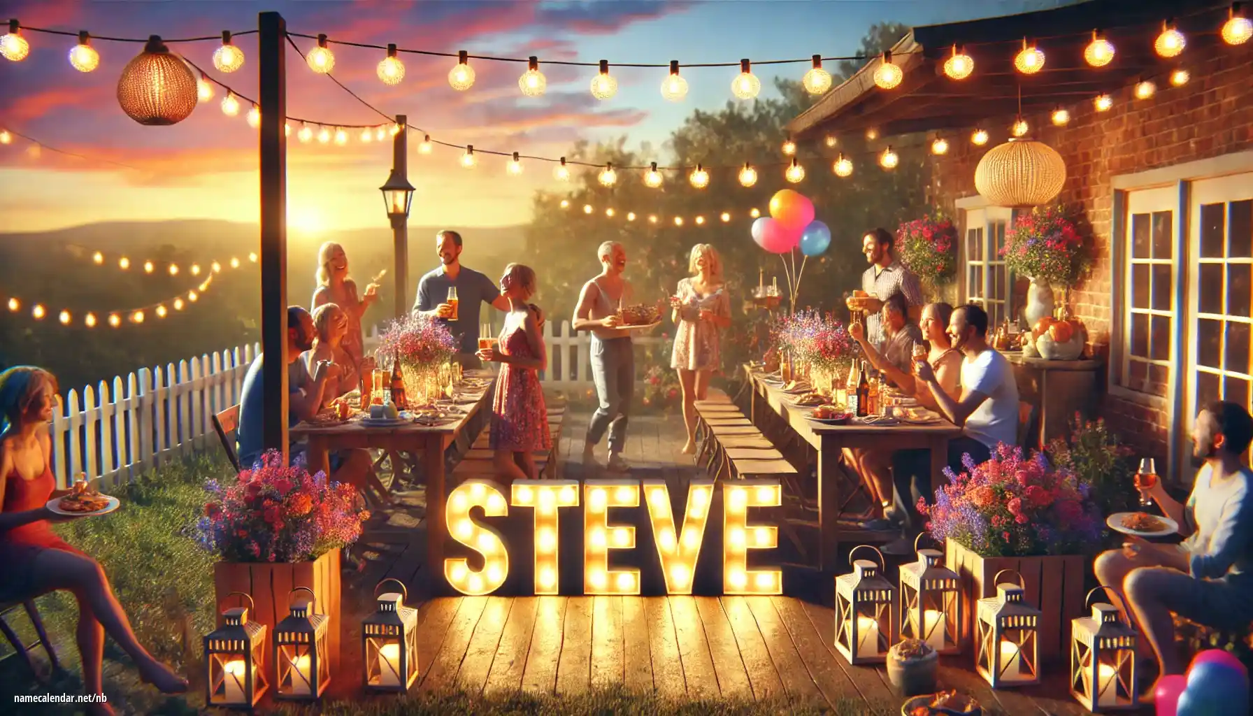 Feiring av navnedag og navn - Steve